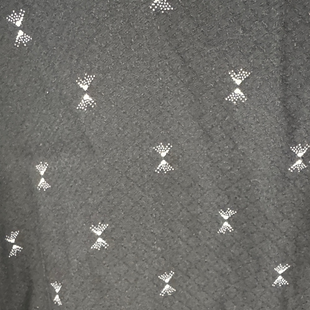 Ava & Viv Black Patterned Sleeveless Top - Picture 4 of 8